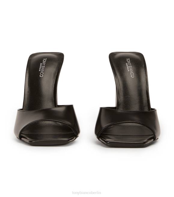 Blockabsätze| de Tony Bianco Frauen Naja-Heels Schwarz hochglänzend 4624224